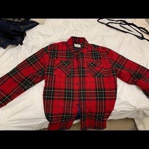 Red Fear of God Flannel